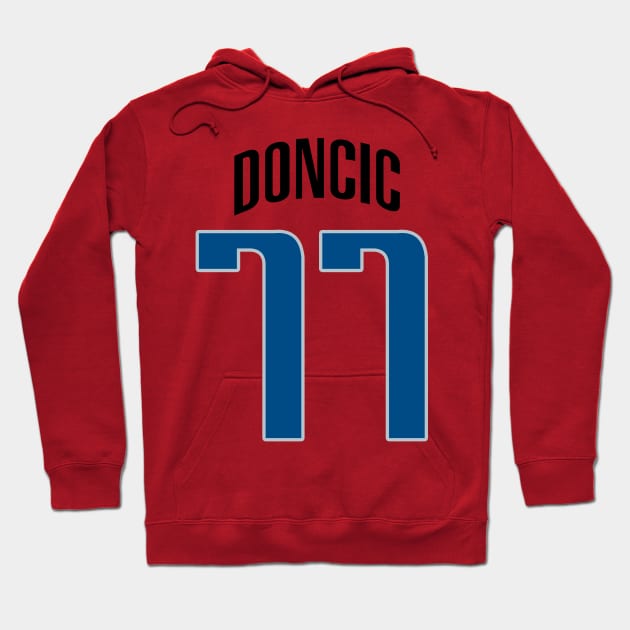 Dallas Doncic 77 Hoodie by Cabello's